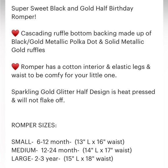 Custom Half Birthday Outfit - Picture 7 of 7